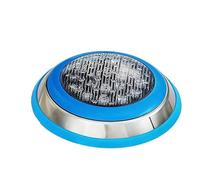 JOUFNING LED Underwater Pond Lights, Submersible Fountain Lamp, IP68 Waterproof Stainless Steel RGB Spotlight, AC12V Low Voltage Wall Mounted Pool Lights(RGB,6W)