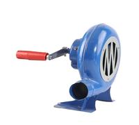 JOUFNING Manual Crank Blacksmith Forge BBQ Blower - Outdoor Cooking Barbecues, Small Household Charcoal Coal Lighter, Iron Gear Popcorn Fan Fireplace Bellows(80W)