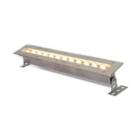 JOUFNING Submersible LED Fountain Light - Rectangle Landscape Lights, Swimming Pool Underwater Light, AC 24V Low Voltage Led Spotlight, IP68 Waterproof Outdoor Buried Lights(Yellow,12W-500MM)