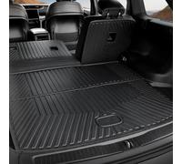 JOULARISE Cargo Mat Backrest Mats for 2022-2025 Jeep Grand Cherokee, All Weather TPE Backrest Mat Trunk Mat Cargo Liner Accessories (Cargo Mat with Backrest Mat)