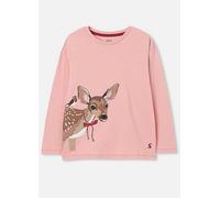 Joules Ava Kids Long Sleeve Top Pink