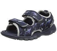 Joules Baby Boys Rockwell Velcro Sandal,Navy Lime Shark,10 UK Child