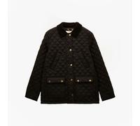 Joules BEATRIX Womens Heritage Quilted Coat Black - UK 12