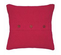 Joules Bedding, Moss Stitch Cushion, Pink