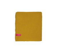 Joules Bedding, Moss Stitch Throw, Yellow
