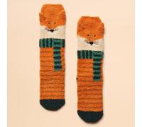 Joules Boys Fluffy Socks - Orange - Size: Small