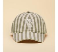 Joules Boys Junior Daley Stripe Hat - Green - Size: 3-7 Years