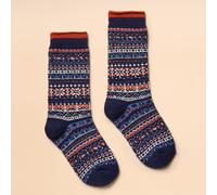 Joules Boys Junior Wader Socks - Navy - Size: Large
