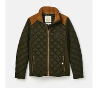 Joules BRAEMAR LUXE Womens Coat Heritage Green - UK 12