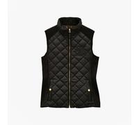 Joules Braemar Luxe Womens Quilted Gilet - Black - Black - UK14 EU42 US10