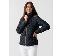 Joules Braemar Luxe Womens Quilted Jacket - Navy - Navy - UK16 EU44 US12