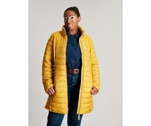 Joules Canterbury Long Padded Coat GOLD SIZE 8