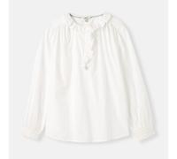 Joules Chalk Melanie Cotton Blouse Size 16