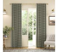 Joules Chamomile 66x72 Lined Curtains Olive