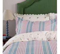 Joules Come Rain Or Shine 100% Cotton Duvet Cover Set in Multi 180 Thread Count (Oxford Pillowcases Pair: 48cm x 74cm)