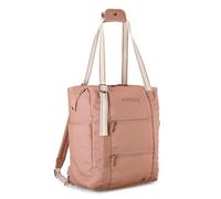 Joules Epwell Collection, Softside Backpack Tote with Carrier Straps, Fits Laptops, 24L Capacity, Pink