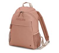 Joules Epwell Collection, Softside Backpack with Adjustable Straps, Fits Laptops 15”, Small 10.8L, Pink
