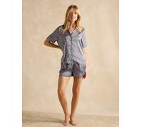 Joules female Satin Floral Shortie Set - Multi, Multi
