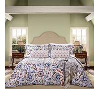 Joules Festival Flowers Duvet Cover Set Navy & Multi