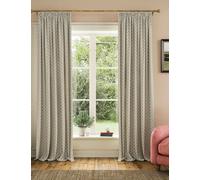 Joules Floral Foulard Pure Cotton Pencil Pleat Curtains Green Mix