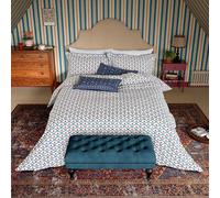 Joules Floral Scallop Duvet Cover Single Blue