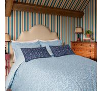 Joules Fruity Ditsy Kingsize Duvet Cover Set, Blue