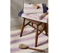 Joules Fruity Stripe Towel Range Pink