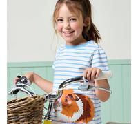 Joules Girls Astra Guinea Pig Print Top - Blue - Size: Age 2