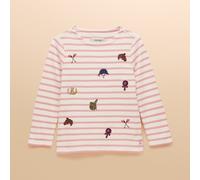 Joules Girls Harbour Top - Pink - Size: Age 4