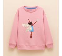 Joules Girls Mackenzie Sweatshirt - Pink - Size: Age 2