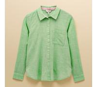 Joules Green Ida Long Sleeve Cotton Shirt