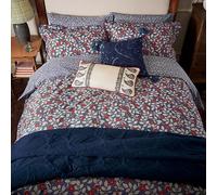 Joules Grove Floral Duvet Cover Set Super King Size Royal Blue