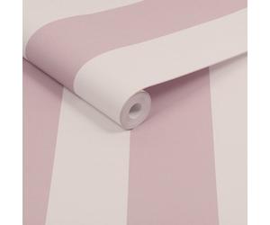 Joules Harborough Striped Pink Wallpaper