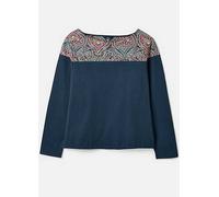 Joules Harbour Long Sleeve Printed Top Paisley Print