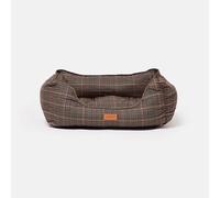 Joules Henson Check Box Dog Bed, Multi