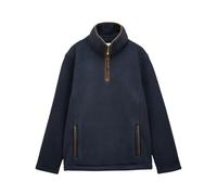 Joules Heritage Quarter Zip Navy