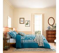 Joules Hidcote Birds Floral Duvet Cover Set Blue