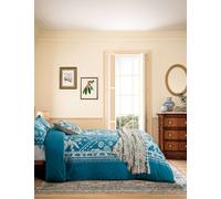 Joules Hidcote Birds Tapestry Bedding Set Blue Mix