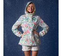 Joules HOLT Womens Raincoat Mosaic Floral - UK10