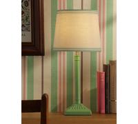 Joules Home Lighting Buscot Metal Table Lamp Green Mix