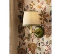 Joules Home Lighting Upton Metal Wall Light Antique Brass