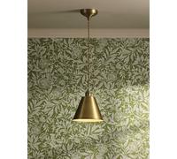 Joules Home Lighting Wollaton Metal Pendant Light Antique Brass