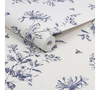 Joules Honey Floral Creme Floral Wallpaper