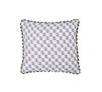 Joules Indienne Blockprint Cushion 45cm x 45cm, Khaki