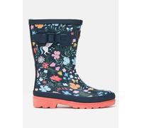 Joules JNR WELLY PRINT Girls Wellies Navy Horse - UK 12 (Small Kids)