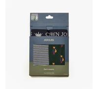 Joules Joules CROWN JOULES Mens Boxer Shorts Blue/Green - Small