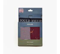 Joules Joules CROWN JOULES Mens Boxer Shorts Burgundy Red - Small