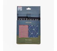 Joules Joules CROWN JOULES Mens Boxer Shorts Red/Blue - Medium