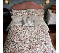 Joules Juliette Kingsize Duvet Cover Set, Khaki