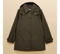 Joules Khaki Green Rainmore Waterproof Button Through Raincoat